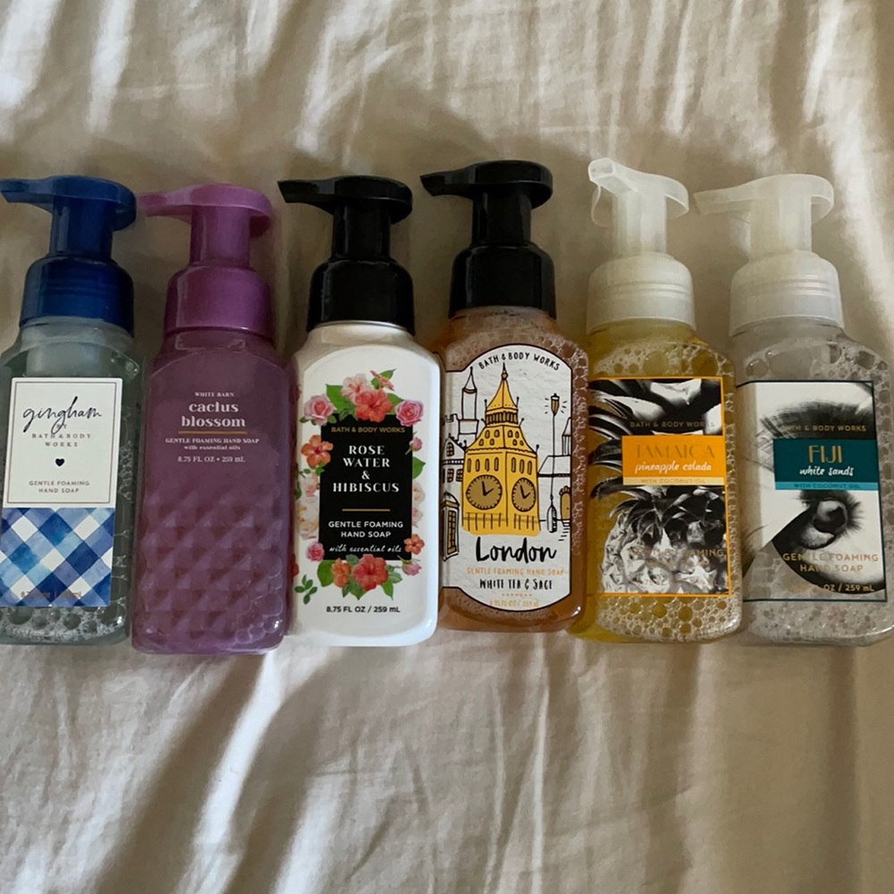 Bath & Body Works Hand Soaps